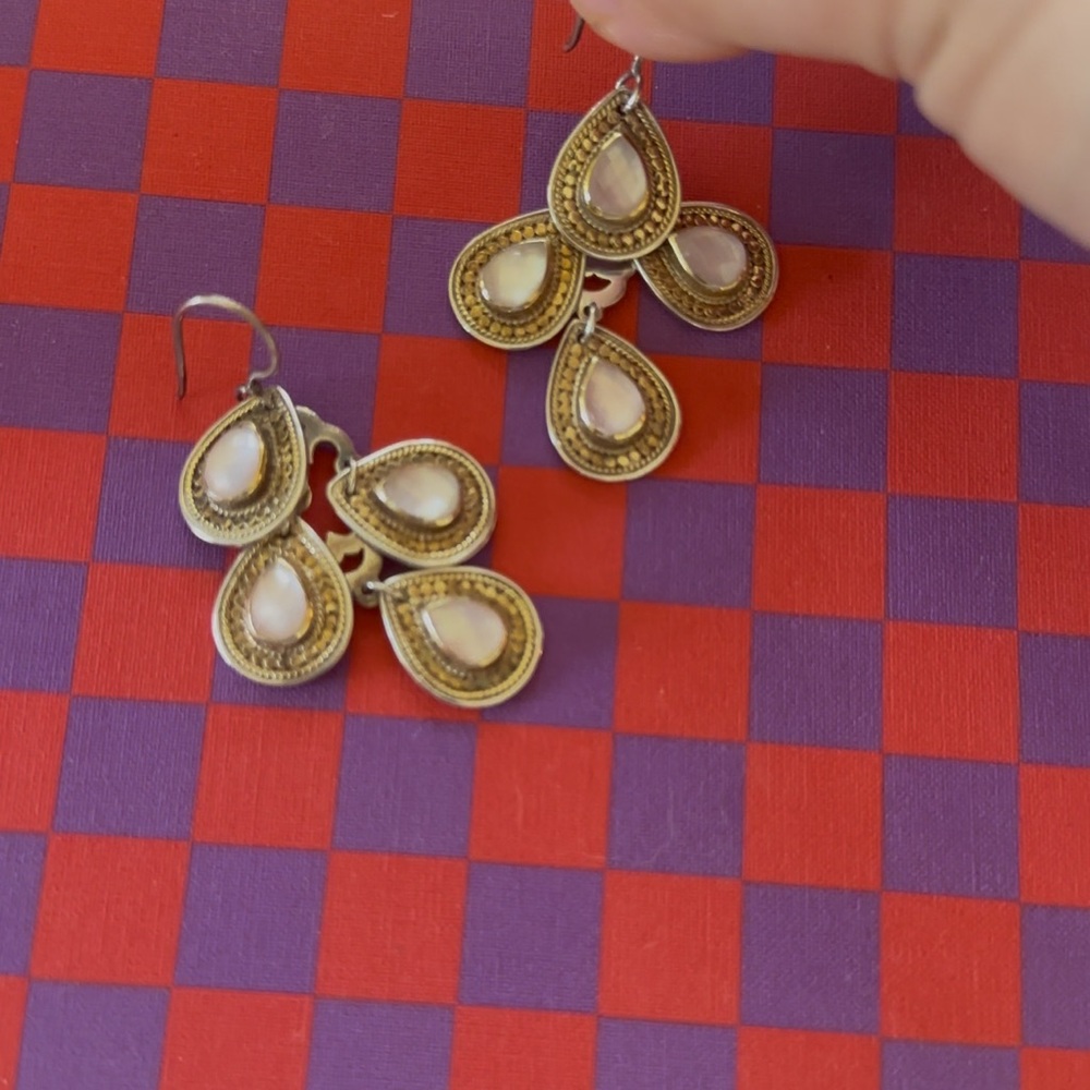 Anna Beck Gigi chandelier earrings